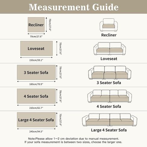 Pet Couch Cover Dogs Washable Non-Slip Couch Protector Pet Friendly Dog Mat for Couches and Sofas（Beige White, 27.6"×70.9"） in Saudi Arabia