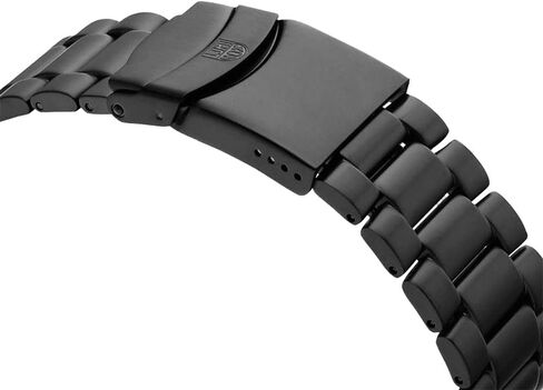 Luminox - Navy Seal Steel Blackout XS.3252.BO.L - ساعة رجالي 45 ملم - ساعة غوص عسكرية بوظيفة التاريخ الأسود - مقاومة للماء حتى عمق 200 متر - زجاج الياقوت - ساعات رجالية - صنع في سويسرا in Kuwait
