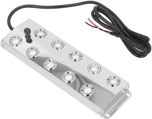 Ultrasonic Mist Maker 10 Head, DC45-48V 1.5m Cable Fogger with Food Grade Stainless Steel IP67, for Pond Fountain Indoor Outdoor Humidifying in Kuwait