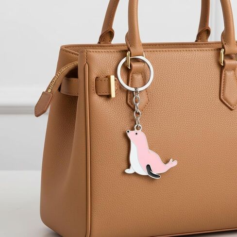 3 Pack Set Sea Lion Keychain for Women Men,Cute Seal Stuff Bag Charms Keychains Accessories Gifts For Car Key Ring,Backpacks,Purse in Kuwait