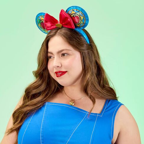Loungefly Disney Princess Stained Glass Collection: Snow White Ears, Amazon Exclusive in Kuwait