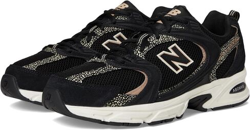 New Balance Unisex 530 Black/Flat Taupe Men 6.5,Women 8 Medium in Kuwait