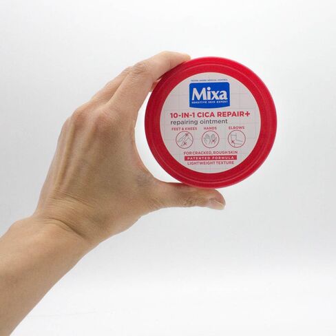 Mixa 10-in-1 CICA Repair+ Restoring Ointment for Very Dry Skin – 150 ml – Intensive Hydration & Repair Cream with Glycerin, Urea & Allantoin in Saudi Arabia