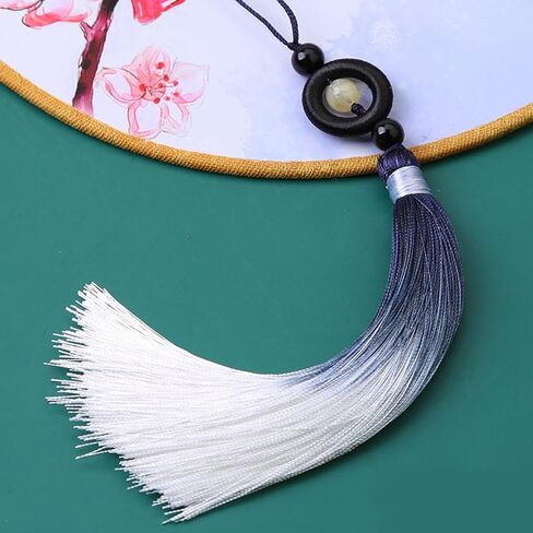 Elegant Polyester Taiji Swords Tassels for Martial Arts and Cultural Decoration Decorative Luck Beads Fringe Pendant in Saudi Arabia