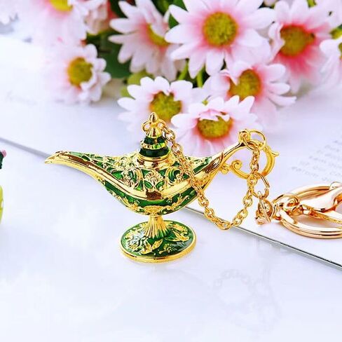 6pcs Ucubwfu Aladdin Magic Genie Lamp, Craft Ornament Aladdin Lamp, Divine Lamp Ornament Tabletop Decoration for Wedding Party in Saudi Arabia