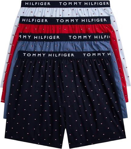 Tommy Hilfiger Men's Cotton Classic 4-Pack Woven Boxer in Kuwait