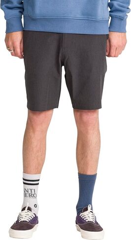 شورت Volcom Crosshore Hybrid للرجال - 19 بوصة شورت عصري قابل للتمدد في 4 اتجاهات سريع الجفاف in Kuwait