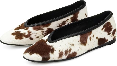 KISSASA Ballet Flats Shoes for Women Closed Square Toe Ballerina Shoes Slip on Work Office Casual Comfortable Dressy Flats in Saudi Arabia