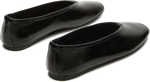 KISSASA Ballet Flats Shoes for Women Closed Square Toe Ballerina Shoes Slip on Work Office Casual Comfortable Dressy Flats in Saudi Arabia