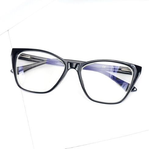 Nearsighted Glasses For Distance Women,Fashion Near Sighted Driving Eyeglasses, Cateye Myopia See Far Vision Frame in Saudi Arabia