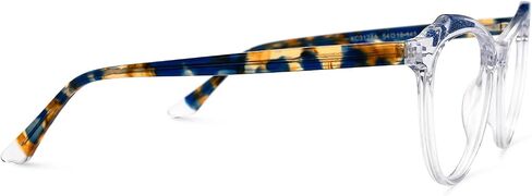 إطار نظارة Zeelool Chic Acetate لامع كبير الحجم بتصميم عين القطة مع عدسات شفافة بدون وصفة طبية للنساء Azura ZOA697895 in Kuwait