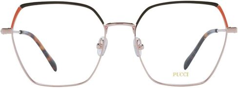 Emilio Pucci Rose Gold Metal Glasses Women's (Frames) in Saudi Arabia
