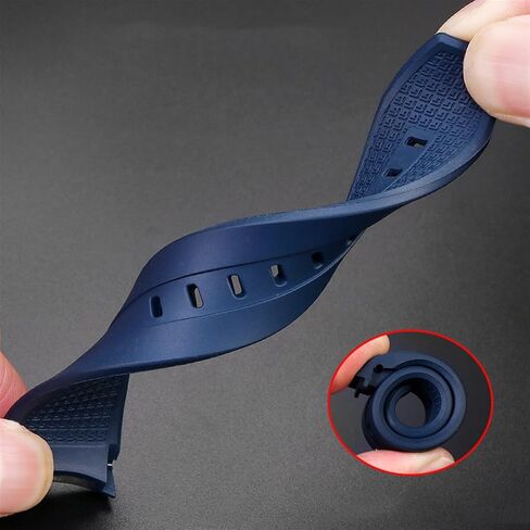 22mm Silicone Watch Bands for Tissot T120417 T120407 Quartz Dial Rubber Sport Men Watch Strap Watchband Waterproof (Color : 10mm Gold Clasp, Size : 22mm) in Saudi Arabia