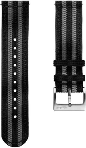 WatchGecko RidgeFlex British Military Watch Strap, Multi Colours, 20mm, 22mm in Saudi Arabia