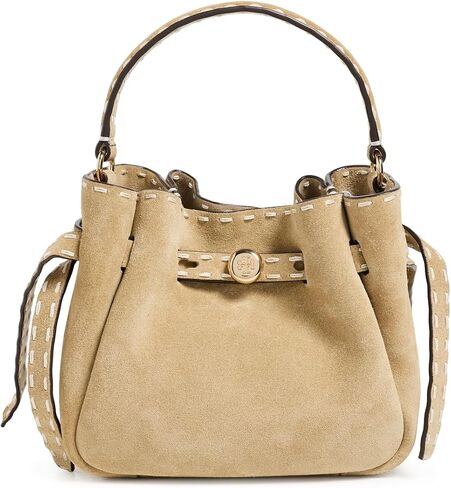 حقيبة يد نسائية من Tory Burch من Romy Suede Pick Stitch Mini in Kuwait
