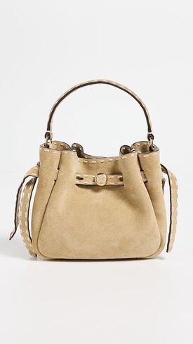 حقيبة يد نسائية من Tory Burch من Romy Suede Pick Stitch Mini in Kuwait