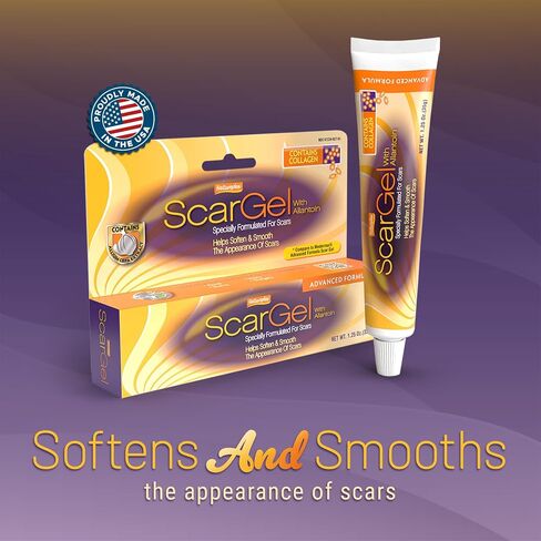 Natureplex Scar Gel 1.25 oz (6 Pack) – Clinically Proven Formula for Old & New Scars – Reduces Appearance of Scars from Surgery, Burns, Acne, Injury & Stretch Marks in Kuwait