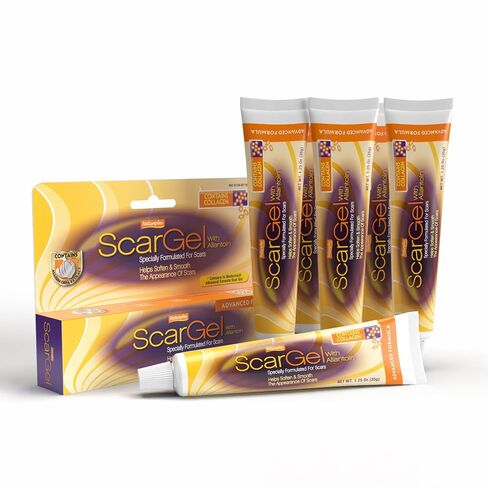 Natureplex Scar Gel 1.25 oz (6 Pack) – Clinically Proven Formula for Old & New Scars – Reduces Appearance of Scars from Surgery, Burns, Acne, Injury & Stretch Marks in Kuwait