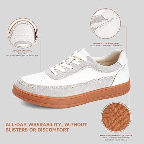 Women's Lightweight Non-Slip Gym Tennis Shoes - Breathable Mesh Walking Sneakers with Arch Support Insoles for Casual Exercise, Workouts, and Everyday Wear in Saudi Arabia