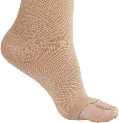 Ames Walker AW 301 Medical Support Open Toe Knee Highs 30-40 mmHg Wide in Kuwait