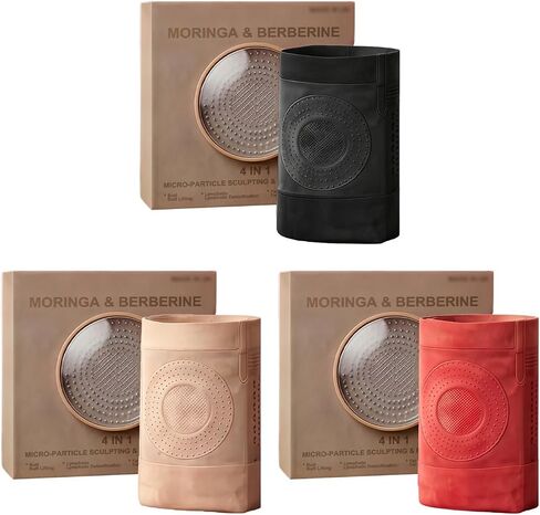 Moringa & Berberine 4 in 1 Micro Contour Tummy Control Pants,Honeycomb Design,Butt Lifter Shape,Lightweight Cut,Home Sports Travel in Kuwait