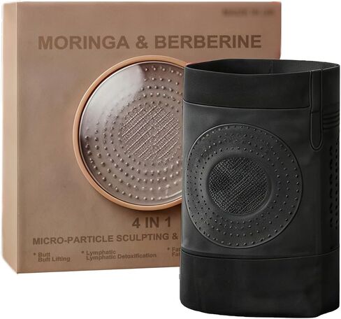 Moringa & Berberine 4 in 1 Micro Contour Tummy Control Pants,Honeycomb Design,Butt Lifter Shape,Lightweight Cut,Home Sports Travel in Kuwait