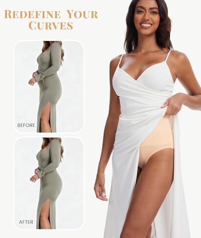 Tummy Control Underwear Women Seamless High Waisted Shapewear Panties in Saudi Arabia