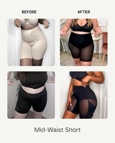 HONEYLOVE Mid-Waist Short - Strong Compression Shapewear for Women in Kuwait