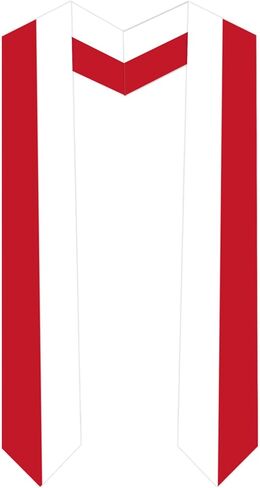 Indonesia National Flag Graduation Stoles Class Congratulation Gifts Sash Stole scarf for Study Aboard International students in Kuwait