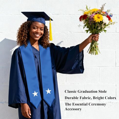 Somalia Flag Graduation Stole Graduation Sash Scarf for International Student Abroad Adult Unisex in Saudi Arabia