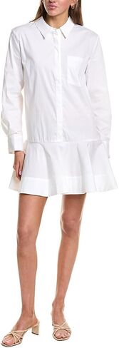 Collared Dress with Flare Skirt by ENGLISH FACTORY in Kuwait