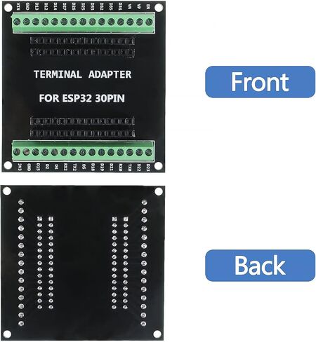 1 Sets 30Pin ESP-WROOM-32 ESP32 ESP-32S CP2102 Development Board Type C Interface WiFi ESP-WROOM-32 + ESP32 Breakout Board Shield Terminal Adapter for Arduino in Kuwait