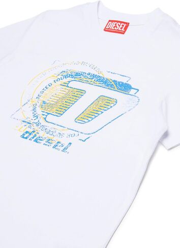 Diesel Boys' T-Shirt with Logo in Kuwait