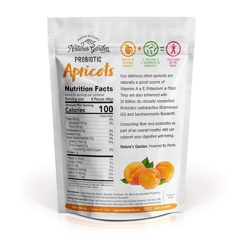 Nature's Garden Probiotic Apricot 40oz 1 pack in Saudi Arabia