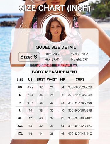 BMJL Womens Two Piece Tankini Swimsuit Flowy Split Front Hem Bathing Suit Tummy Control Modest Swim Suit 2026 in Kuwait