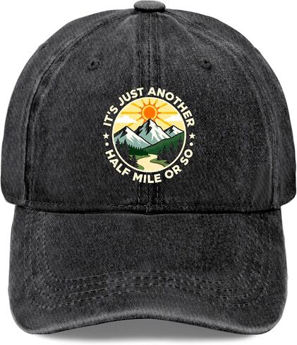 It's Just Another Half Mile Or So Hats for Mens Fashion Washed Distressed in Kuwait