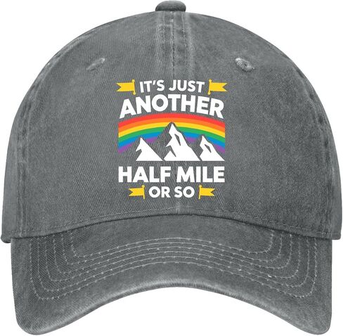It's Just Another Half Mile Or So Hats for Womens Funny Washed Distressed in Kuwait