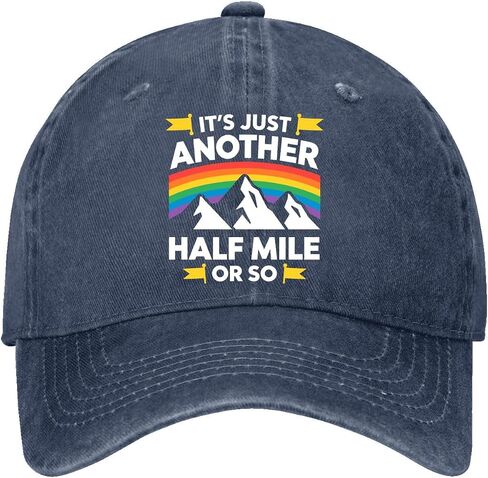 It's Just Another Half Mile Or So Hats for Womens Funny Washed Distressed in Kuwait