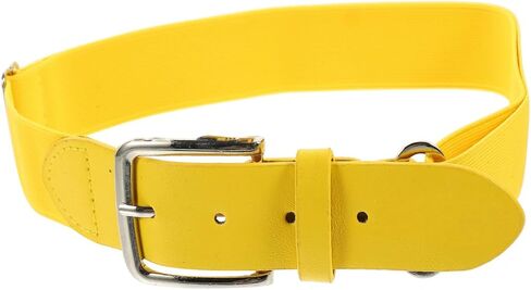 ARTIBETTER Baseball Belt Elastic Stretch Adjustable Sports Belt for Men Women Youth Softball Training Outdoor Use Yellow Random Color in Kuwait