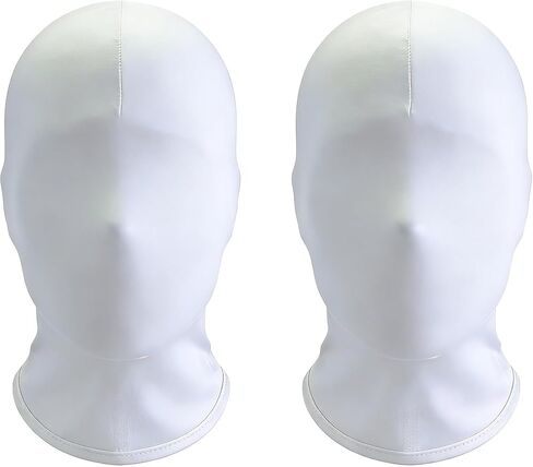 SHEVERCH 2 Pack Costume Full Face Mask Halloween Cosplay Hood Party Head Mask Unisex in Saudi Arabia