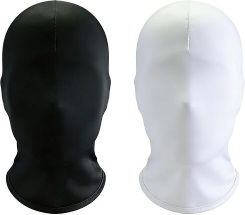 SHEVERCH 2 Pack Costume Full Face Mask Halloween Cosplay Hood Party Head Mask Unisex in Saudi Arabia