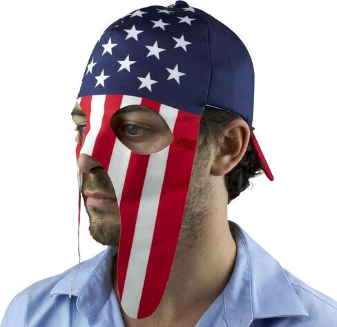 Maccabi Art USA Fan Mask and Hat Combo for Parties or Sporting Events in Saudi Arabia