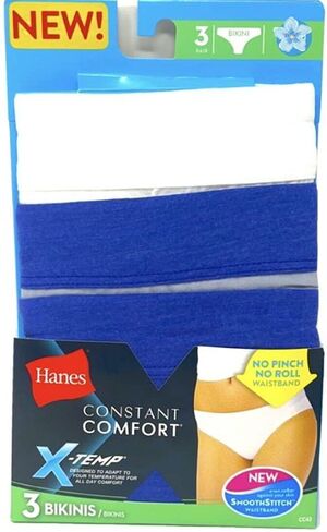 Hanes Women's X-Temp Modern Brief Bikini Panty in Kuwait