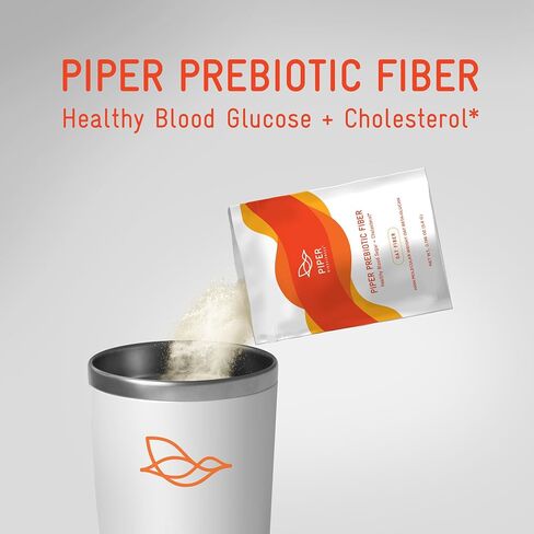 Oat Beta Glucan Fiber Powder | Helps Maintain Healthy Blood Glucose Levels After Meals | High Molecular Weight Oat Beta-Glucan Soluble Fiber for Cholesterol & Heart Health | 30 Packets in Saudi Arabia