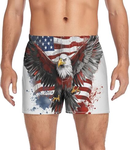 JSTEL Cotton Boxers for Men Vintage Soft Loose Fit Elastic Waistband Underwear S to XXL in Saudi Arabia