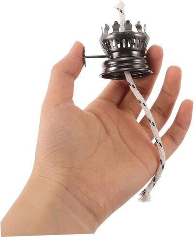 DECHOUS Oil Lamp Parts Burner: Replacement Oil Light Wick and Reduction Collar for DIY Projects Replacement Part for Kerosene or Vintage Lamps in Kuwait