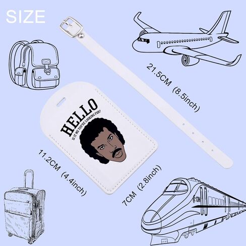 Hello is It Me You’re Looking for Gift Singer Inspired Humor Travel Tag Gift Travel Fans Luggage Tag (Looking for tag) in Saudi Arabia