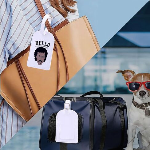Hello is It Me You’re Looking for Gift Singer Inspired Humor Travel Tag Gift Travel Fans Luggage Tag (Looking for tag) in Saudi Arabia