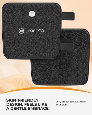 CooCoCo FSA Wearable Heating Pad for Leg, Knee, Arm, Hip, HSA Eligible Heating Pad for Tennis Elbow Relief, Soothing Warmth for Back, Calf Comfort, Adjustable Electric Heat Wrap for Relaxation in Kuwait