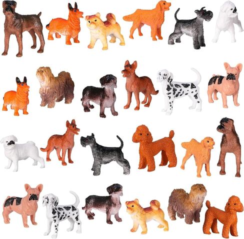 CroBlissful 36 Pcs Mini Resin Cat Figurines Miniature Cat Figurines Micro Resin Animal Bulk Kittens Collection Cats Cake Toppers for DIY Terrarium Crafts Cake Topper Fairy Moss Landscape Garden Decor in Kuwait
